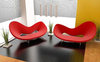 Plants, Interior, Miscellanea, Miscellaneous, Form, Design, Forms, Room, Style, Armchair, Apartment, Flat HD wallpaper