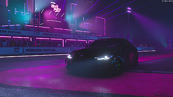 FORZA HORIZON 5 BMW M4 PURPLE NIGHT, BMW, Forza Horizon 5, BMW M4, purple car, video game HD wallpaper