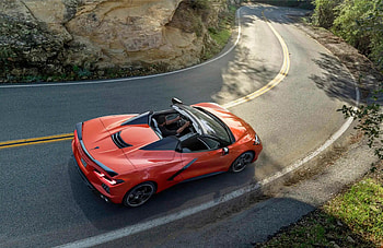Stingray C8 Top View, Corvette HD wallpaper