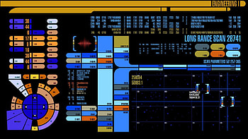LCARS, Star Trek Console HD wallpaper