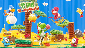 Yoshi's Woolly World — Cozy Yarn Adventure, yoshi's woolly world HD wallpaper