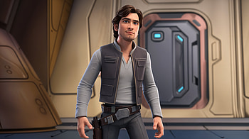 Han Solo Ultra, Han Solo, animated character, Sci Fi, cartoon, space HD wallpaper