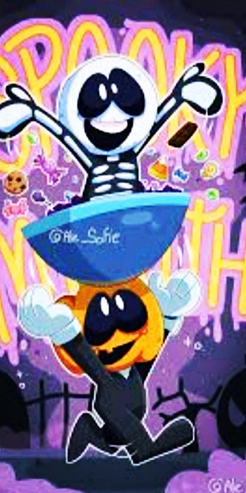 It,s spooky month HD phone wallpaper