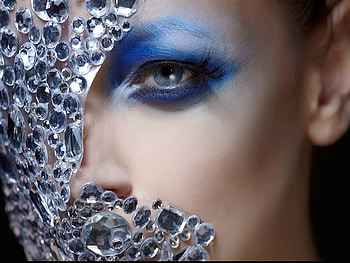 Look, blue, people, woman, beauty, female HD wallpaper