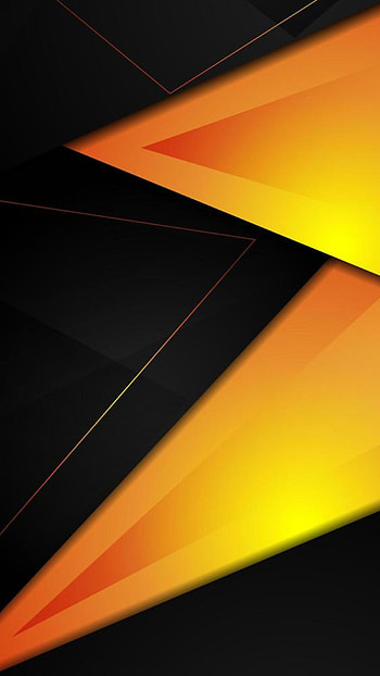 black orange stripes, digital, 3d, samsung, material, modern, texture, design, pattern, abstract, lines HD phone wallpaper