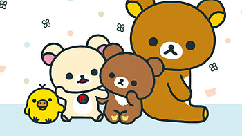 Chairoikoguma, Rilakkuma, and Kiiroitori, Korilakkuma HD wallpaper
