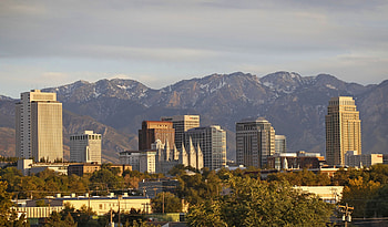 Salt Lake City skyline, Trouble Utah, Alpine securities HD wallpaper