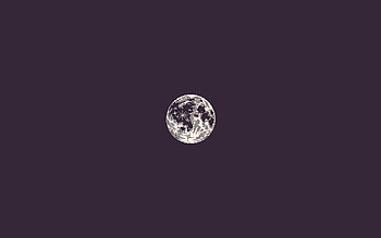 moon, , minimal, violet backgrounds, creative, moon minimalism HD wallpaper