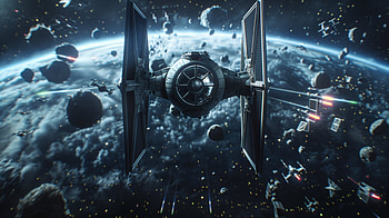 TIE Specter — Fan Art / Void Patrol: TIE Fighter / Galactic TIE — Fan Art, TIE Fighter, fan art HD wallpaper