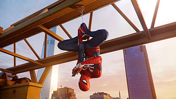 Spiderman Hanging Out Ps4 , spiderman-ps4, spiderman, games, 2018-games, ps-games, superheroes HD wallpaper