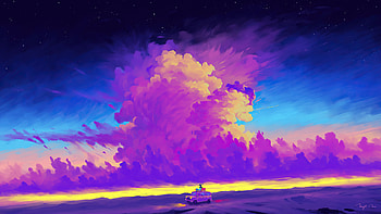Happy Trip, artist, artwork, digital-art, deviantart HD wallpaper