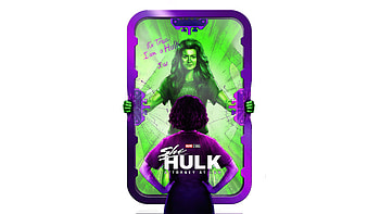 She Hulk Attorney At Law Minimal , she-hulk-attorney-at-law, she-hulk, tv-shows, marvel, minimalism, minimalist HD wallpaper