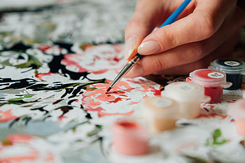 Paint by numbers, Paint HD wallpaper