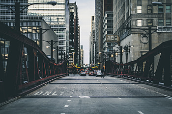 Cities, Cars, Building, Road, Bridge HD wallpaper
