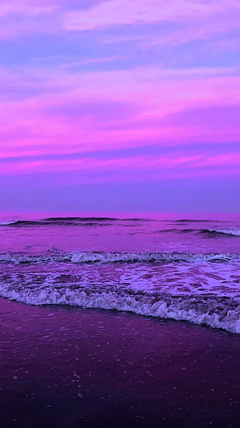 S Name, Purple Sea, sea HD phone wallpaper