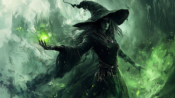 Enchanting Witchcore: A Fantasy, fantasy, witch, magic, potion HD wallpaper