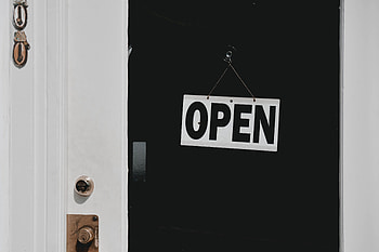 Words, Inscription, Open, It's Open HD wallpaper
