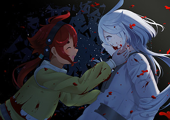 Miorine Rembran & Suletta Mercury, Suletta Mercury, Miorine Rembran, Anime, Mobile Suit Gundam: The Witch from Mercury HD wallpaper