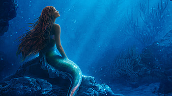 Ariel’s Enchanting Underwater Realm – The Little Mermaid 2023 in, Ariel (The Little Mermaid), mermaid, movie, The Little Mermaid (2023) HD wallpaper