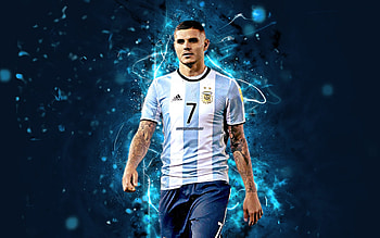Mauro Icardi, argentina, icardi, football HD wallpaper