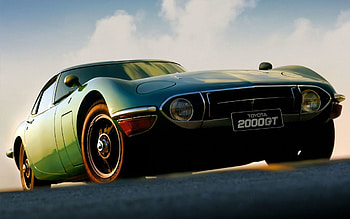 Toyota, Cars, Front View, 1970, 2000Gt HD wallpaper