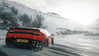 Forza Horizon 4, Lamborghini Huracan drift, Exhilarating , High definition HD wallpaper