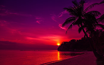 Thailand Beach Sunset | HD wallpaper