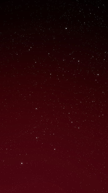 Dark red nights, sky, midnight, Black, stars HD phone wallpaper