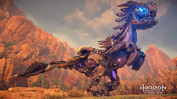 Horizon Forbidden West — : Desert Machine Raptor, Video Game HD wallpaper