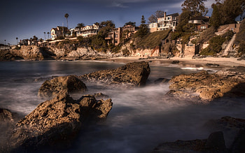 Laguna Beach, California, Beach , Coastal beauty HD wallpaper