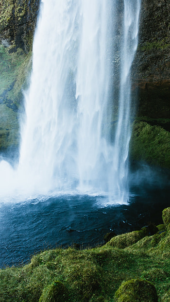 Uganda travels, Waterfall, , Serene nature HD phone wallpaper