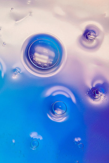 Bubbles, Macro, Circles, Liquid HD phone wallpaper