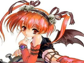 Warlock Anime Girl, warlock, wings, anime, cute, girl HD wallpaper