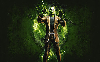 Fortnite Frankensteins Monster Skin, Fortnite, main characters, green stone background, Frankensteins Monster, Fortnite skins, Frankensteins Monster Skin, Frankensteins Monster Fortnite, Fortnite characters HD wallpaper