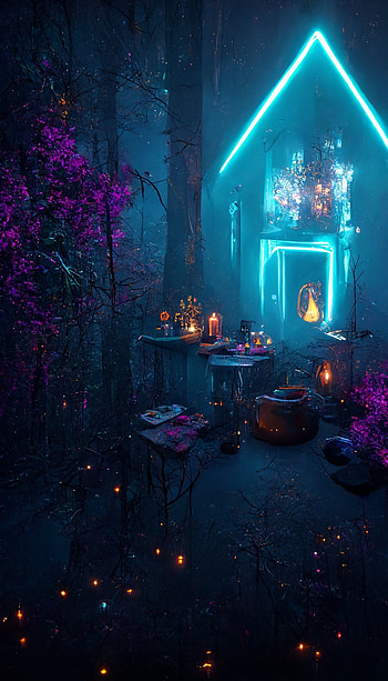 Witchy, entertainment, light HD phone wallpaper
