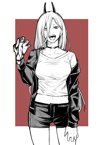 CSM Power, chainsaw man, chainsawman, anime HD phone wallpaper