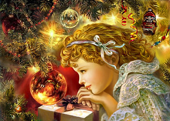 Waiting for A Miracle, decorations, miracle, Christmas, tree HD wallpaper