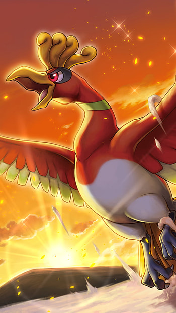 Ho-oh Blaze: Legendary Pokémon Anime , Anime, Pokemon HD phone wallpaper