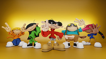 Artstation, Codename Kids Next Door, Animation, TV series HD wallpaper
