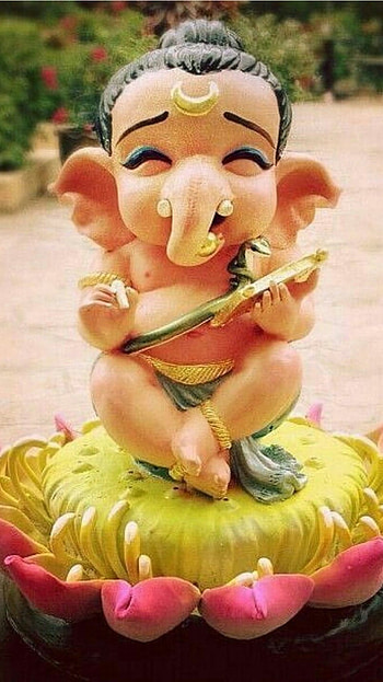 Bal Ganesh, Cute Baby Ganesha, baby ganesha, cute HD phone wallpaper
