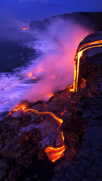 Hawaii Volcanoes National Park, Nature's wonders, Scenic graphy, Serene landscapes HD phone wallpaper