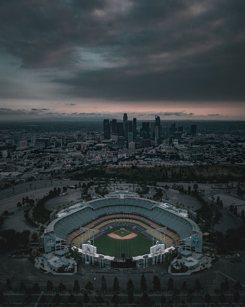 Cities, Architecture, City, View From Above, Arena, Stadium HD phone wallpaper