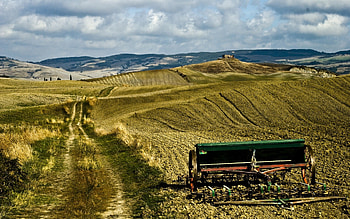 Italy Tuscany View, italy, hills, tuscany, field HD wallpaper