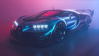 Bugatti Chiron Vision GT , bugatti-chiron, bugatti, cars, behance, 2021-cars HD wallpaper