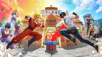 Dragon Ball Super X Pubg Mobile Fight In Tenkaichi, pubg, playerunknowns-battlegrounds, dragon-ball-super, 2023-games, ps5-games, pc-games, games HD wallpaper
