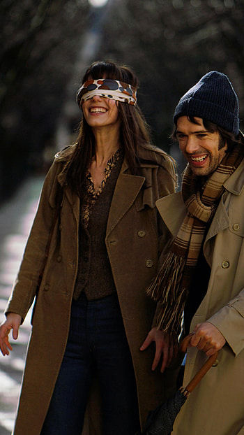 Mr and Mme Adelman, Doria Tillier, Nicolas Bedos, movies HD phone wallpaper