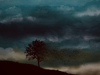 Art, Dark, Wood, Tree, Darkness HD wallpaper