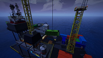 Plateforme Pétrolière, video game, UpGun HD wallpaper