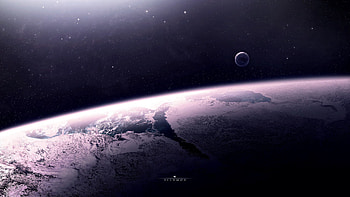 Planets, Universe, Stars, Relief HD wallpaper