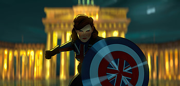 Peggy Carter As Captain America In What If Tv Series, what-if, tv-shows, animated-shows, marvel, peggy-carter HD wallpaper